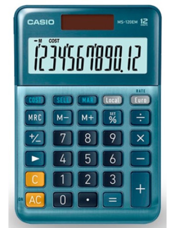 CALCULADORA CASIO MS-120EM...