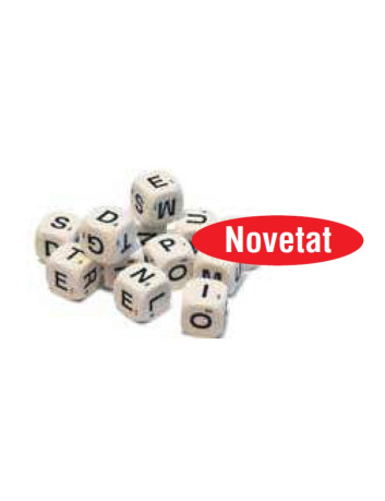 DADOS DE LETRAS 16mm PARA...