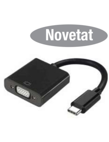 CONVERSOR USB-C A VGA...