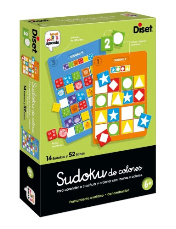 SUDOKU COLORS "DISET"JUEGO...