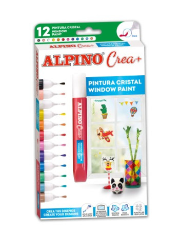 PINTURA P/CRISTAL "ALPINO...