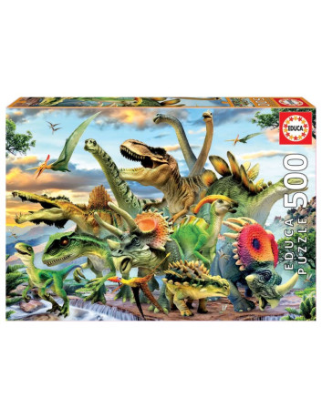 PUZZLE 500 DINOSAURIOS
