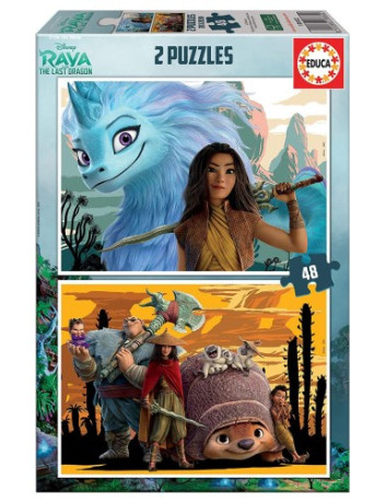 PUZZLE 2 X 48 RAYA & THE...