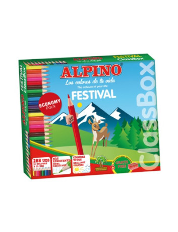 LAPICES DE COLORES ALPINO...