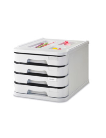 MODULO DE 4 CAJONES MONTADO...