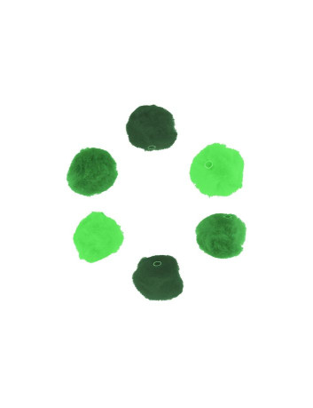 POMPONES ACRILICOS 3 TONOS...