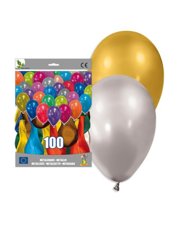 GLOBOS COLORES METALIZADOS...