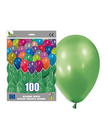 GLOBOS COLOR VERDE...