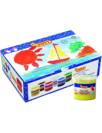 PINTURA A DEDO JOVI C/6...