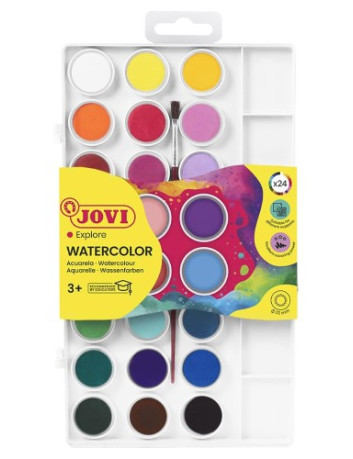 ACUARELAS EN PASTILLAS JOVI...