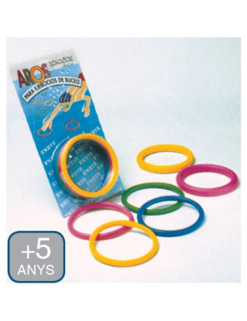 AROS DE BUCEO 16 mm COLORES...