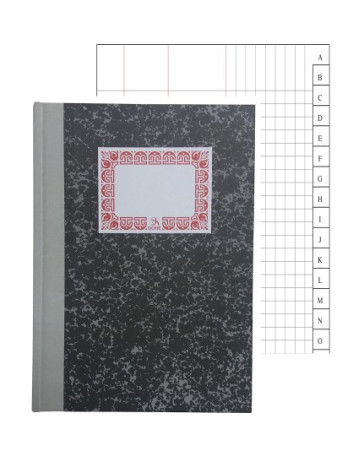 CUADERNO CARTONE 4ª 80...