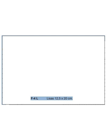 FICHAS LISO BLANCO 12,5 x...
