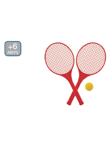 JUEGO RAQUETAS COLOR +...