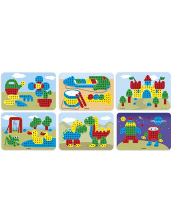 PACK 6 LAMINAS MOSAICO...