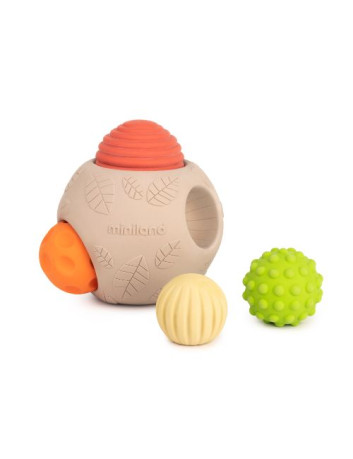 PELOTA SENSORIA DE CAUCHO...