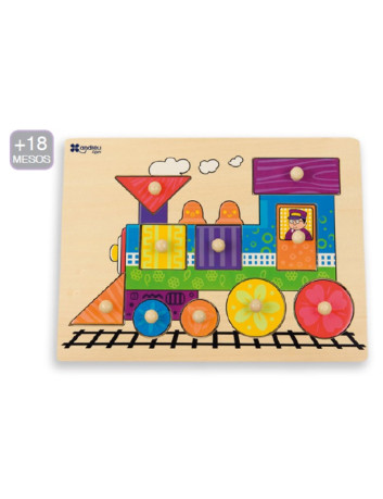 ENCAJE "TREN" CON FORMAS...