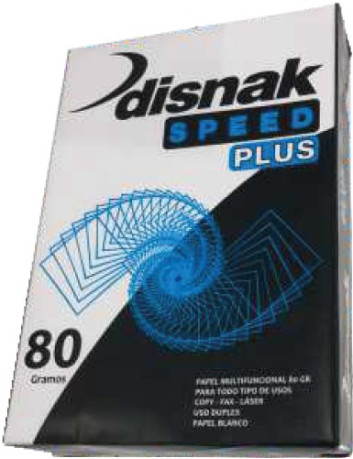 PAPEL DIN A-4 DISNAK 80 Gr...