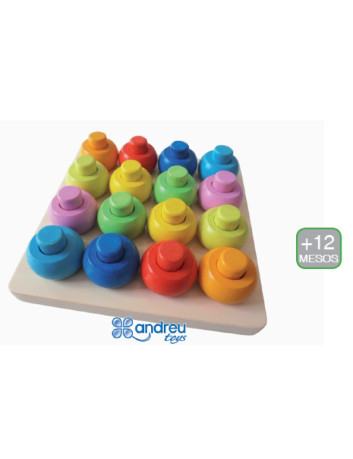 ENCAJE GEOMETRICOS "MEDIDAS...