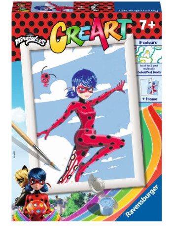 PINTAR POR NUMEROS CREART...