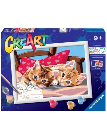 PINTAR POR NUMEROS CREART...