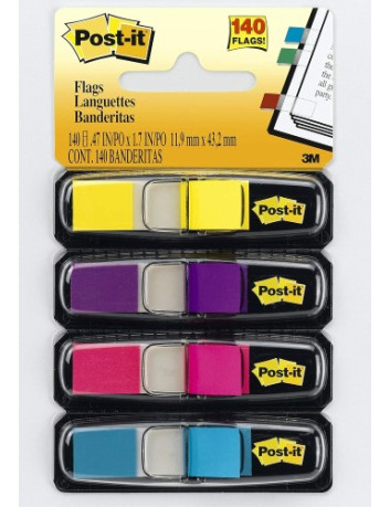 BANDERITAS POS-IT DE 1/2" 4...