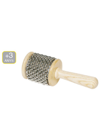 CABASA CON MANGO DE MADERA...