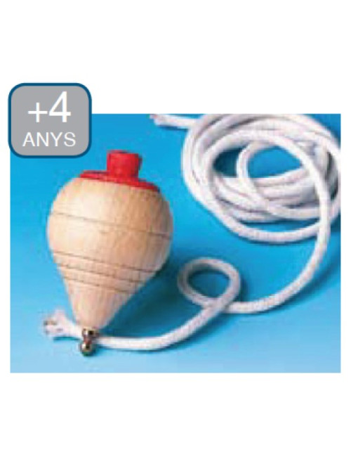 PEONZA DE MADERA BARNIZADA...