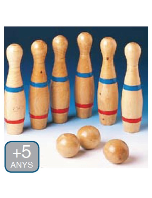 BOLOS BOLERA DE MADERA...