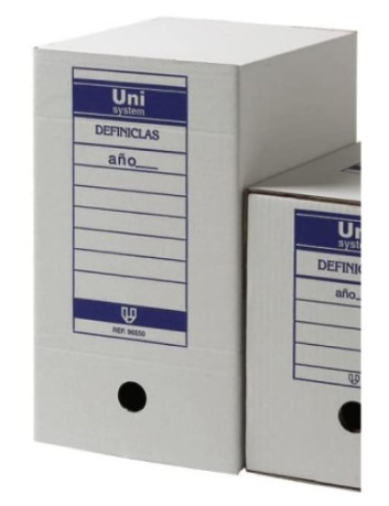 CAJA DE ARCHIVO DEFINIT. Fº...