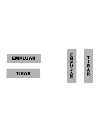 ETIQUETAS SEÑALIZACION...