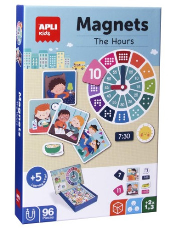 APRENDO LAS HORAS MAGNETICO...