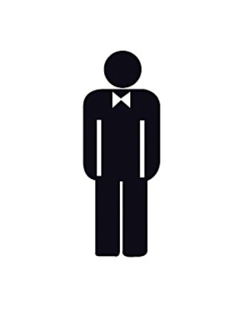 ETIQUETA ADHESIVA "LAVABO...