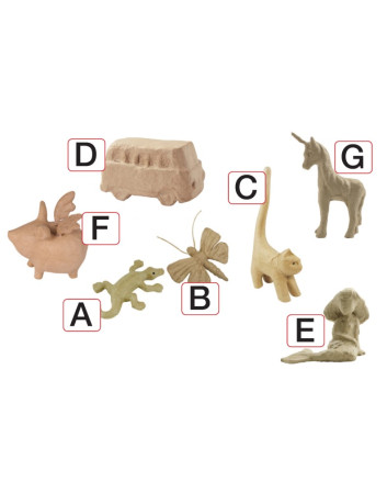 FIGURAS EN PAPEL MACHE