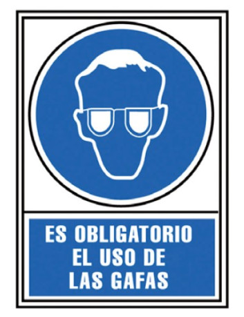 PLACA OBLIGACION "OBLIGORIO...