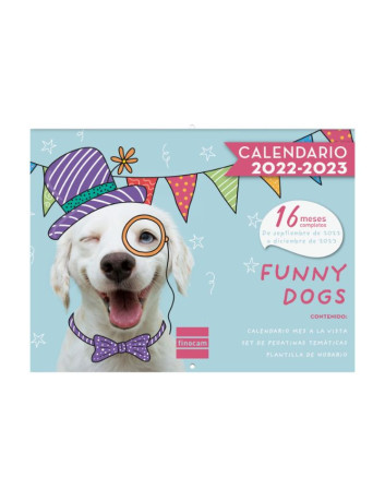 CALENDARIO DE PARED PERROS...