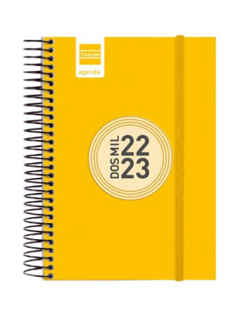 AGENDA ESCOLAR CON ESPIRAL...