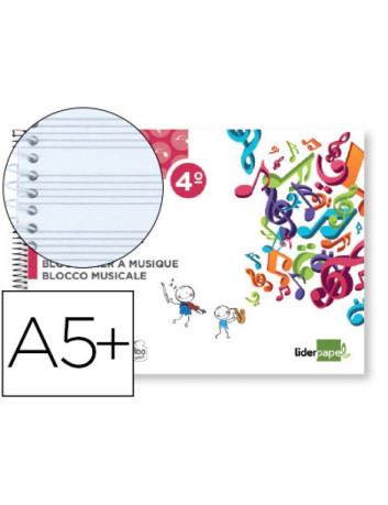 BLOCK ESPIRAL DE MUSICA 4ª...